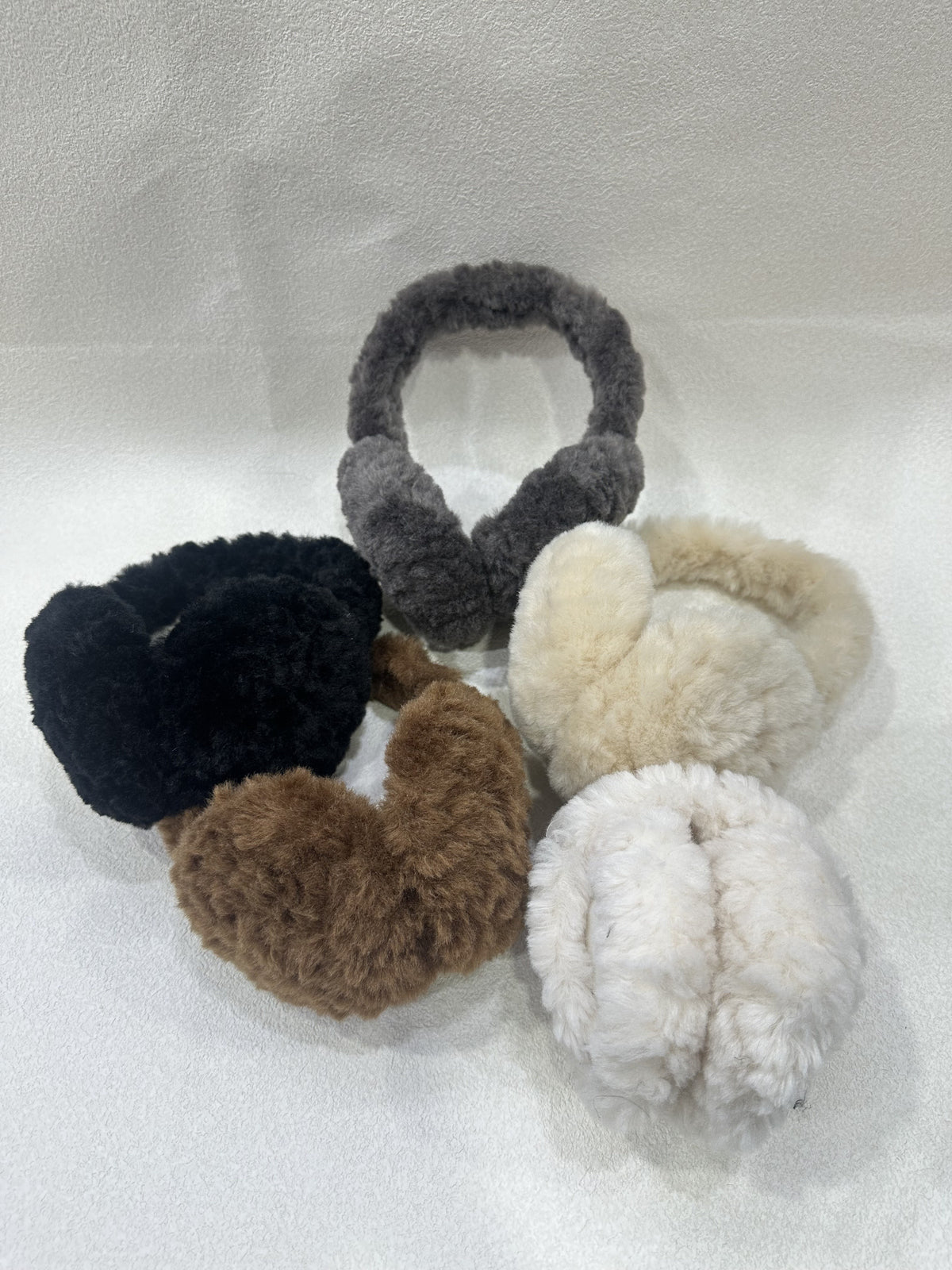 Cache-oreilles effet mouton blanc